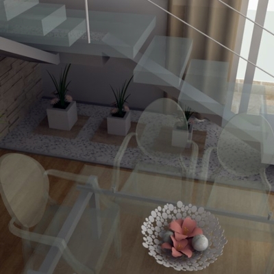 Detalle decorativo casa unifamiliar