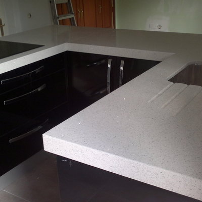 detalle escurridor y canto de 6cm