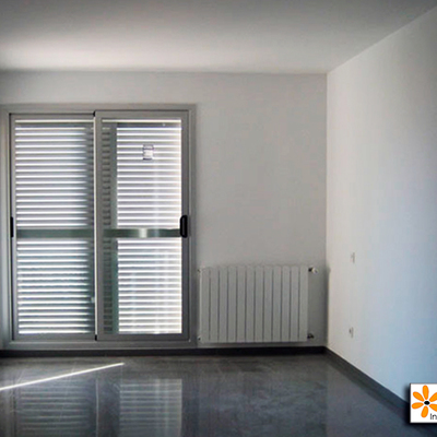 Detalle interior de acabado de vivienda