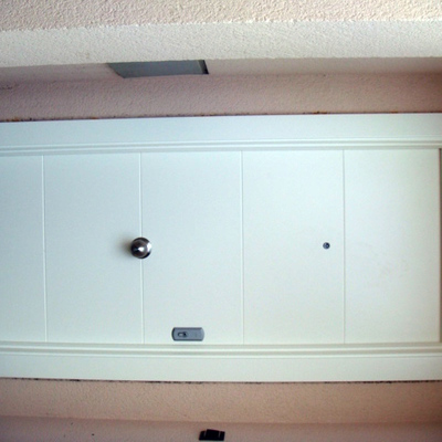 Detalle puerta entrada a vivienda