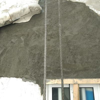 Fachada deslunado proceso