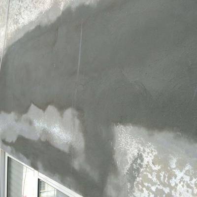 Fachada deslunado proceso