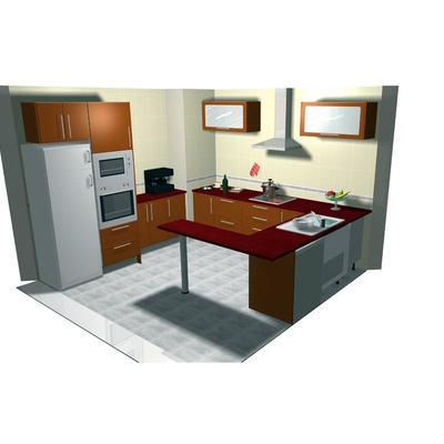 Diseño de cocinas en 3d