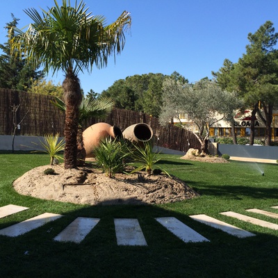 Diseño de jardines e instalación de riegos