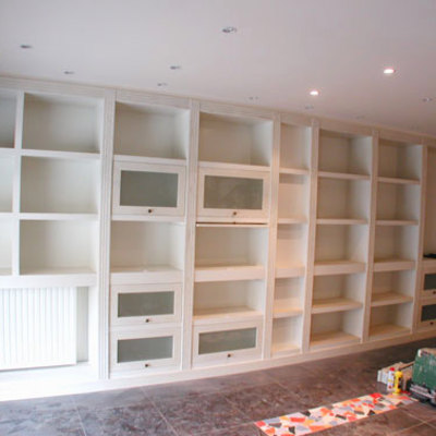 Diseño de librería salón