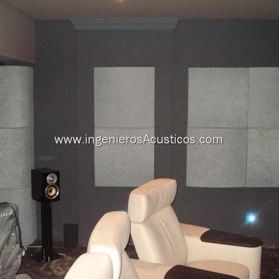 Diseño de sala home-cinema