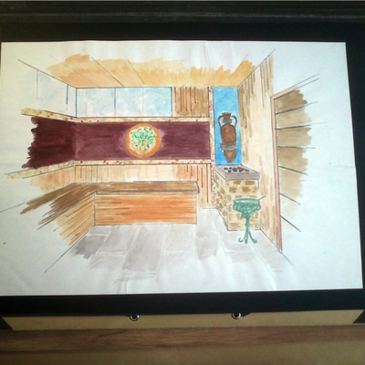 Diseño para Sauna