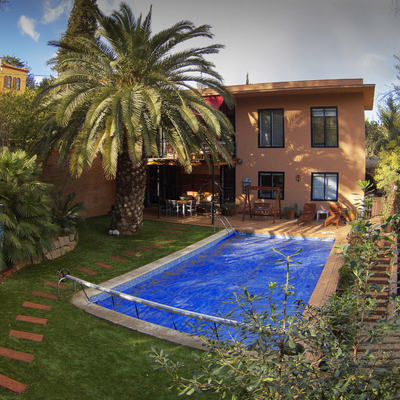 Fotografía aérea de chalet en venta