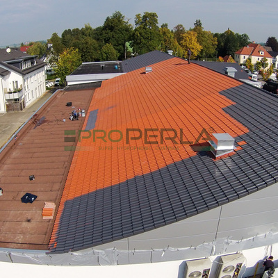 Pintura 100% acrilica para tejados