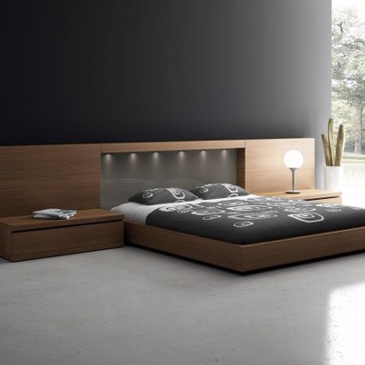 Dormitorio cabezal con luz