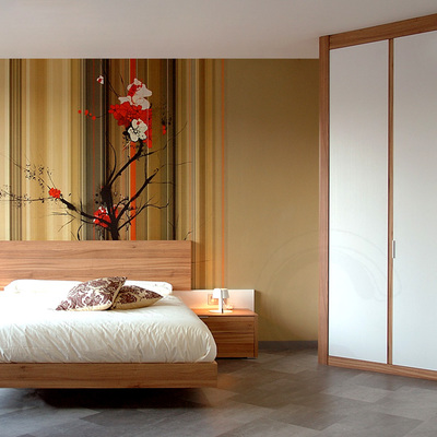 Dormitorio con armario serie Zafiro.