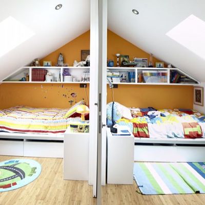 Dormitorio doble para dos hermanos
