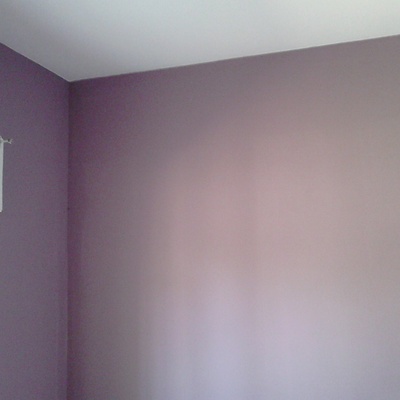 dormitorio en color fuerte