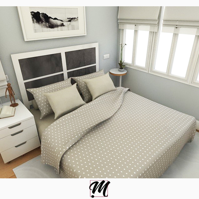 Perspectiva dormitorio vivienda M+V