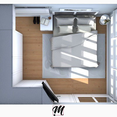 Planta dormitorio vivienda M+V
