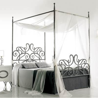 Dormitorio MEDEA Dosel con caba de forja