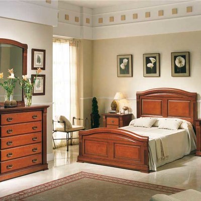 CAMA, MESITAS Y COMODA