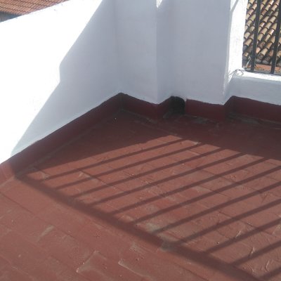 Reparación de terraza despues