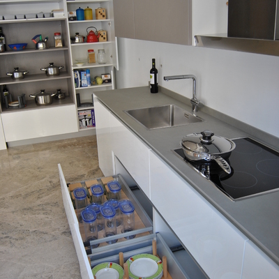 Cocina Blanco lacado alto brillo