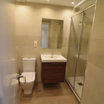 baño despues. dúplex majadahonda
