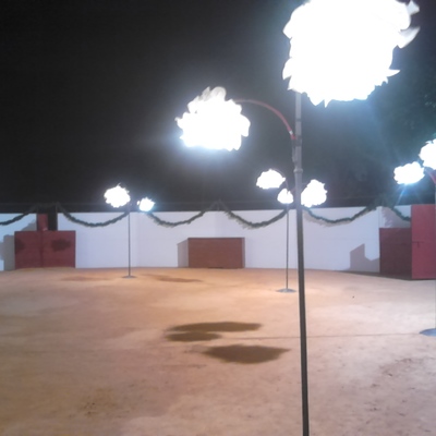 ILUMINACION PLAZA DE TOROS PARA CENA