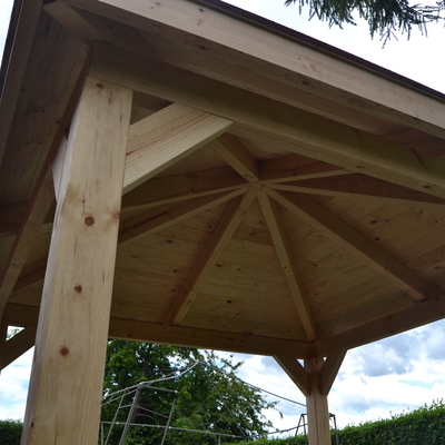 pergola madera