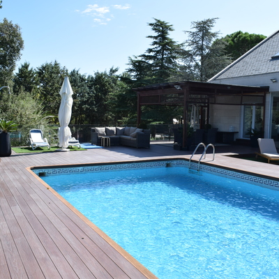 piscina Chalet Las Rozas