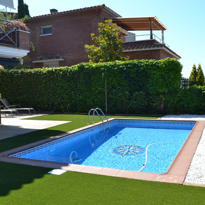 Instalación Césped Artificial Teia