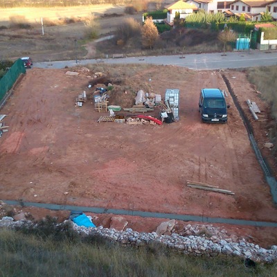 Encofrafo para cerraje de parcela