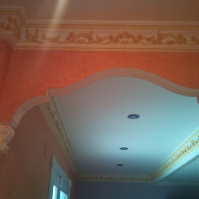 Decoración con escayola