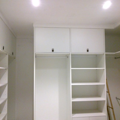 empapelado de vestidor
