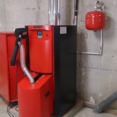 Caldera pellet Burn-IT 25kw solo calefacción