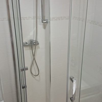 Reforma de baño en apartamento.