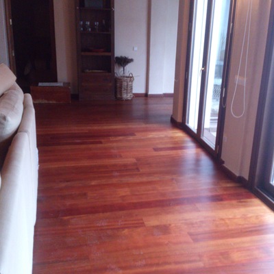 SUELO DE IPE CON RASTREL