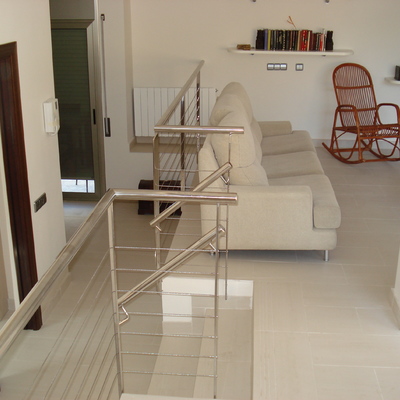 Barandilla de acero inoxidable