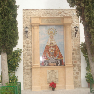Hornacina para imagen de la virgen de Tiscar