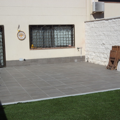 Patio terminado