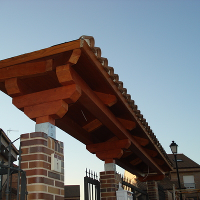 Marquesina de entrada