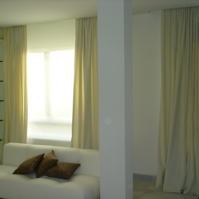 cortinas terciopelo y enrollable