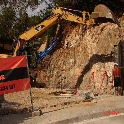 Ampliacion entrada Colegio Parroquial Sant Feliu Cabrera