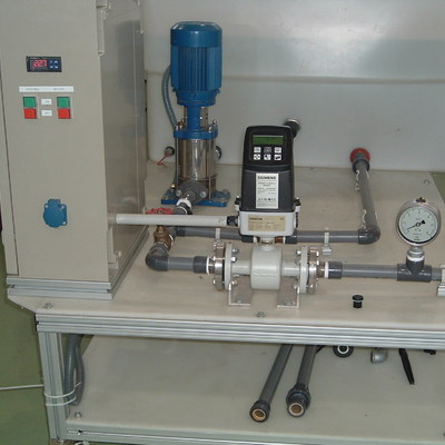 BANCO DE PRUEBAS  PRESION Y CAUDAL