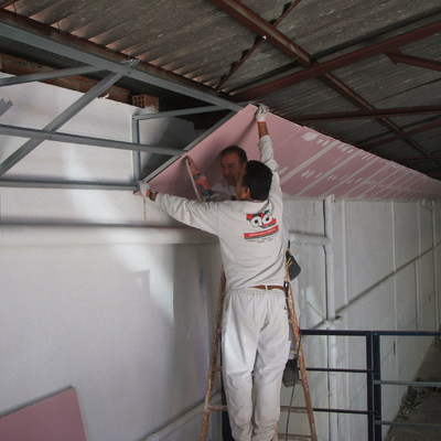 FRANJA CORTAFUEGOS EN NAVE INDUSTRIAL