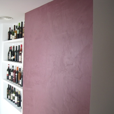 Decoración efecto terciopelo