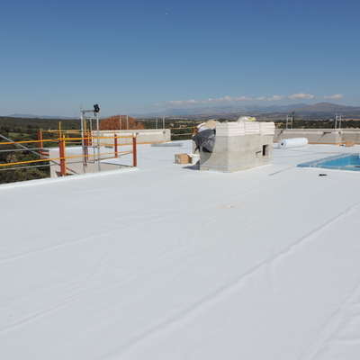 Impermeabilización con láminas de PVC