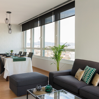 Salón Comedor | Dúplex Diagonal Mar | by Carmela Cebrián