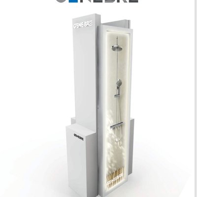 Expositor grifos y duchas