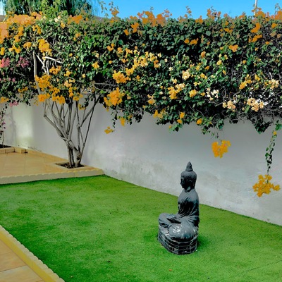 Instalación de césped artificial