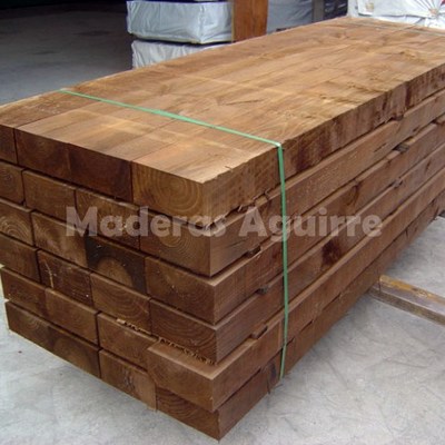 Ecotraviesas de pino