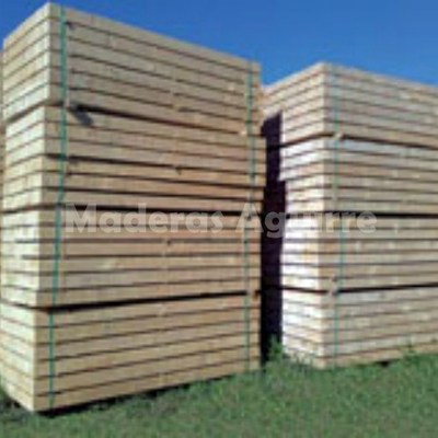 Ecotraviesas de pino