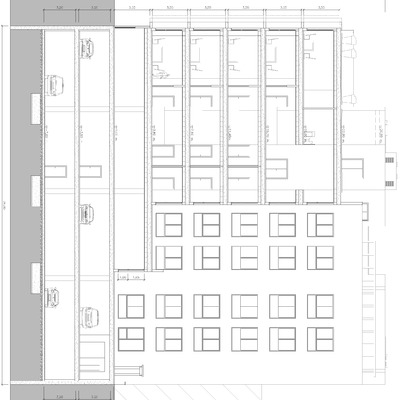 Edificio de Oficinas de lujo, locales comerciales y sotanos-garajes